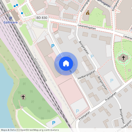Industrigatan, Gällivare
