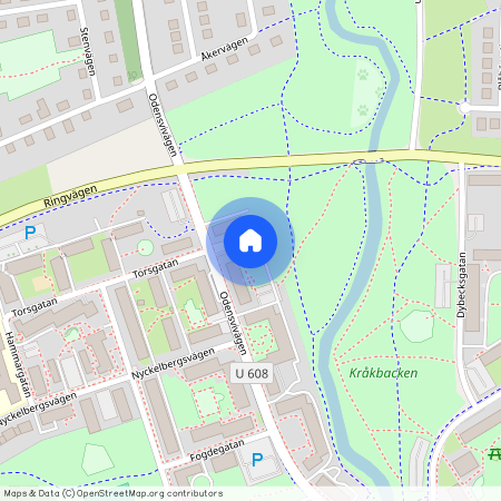 Odensvivägen, Köping