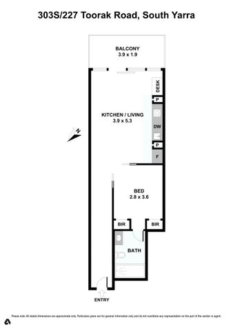 303S/227 Toorak Road, South Yarra VIC 3141 - Photo 3