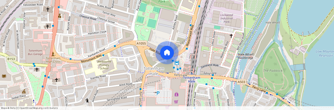 Ashley Road, Tottenham Hale, N17, London