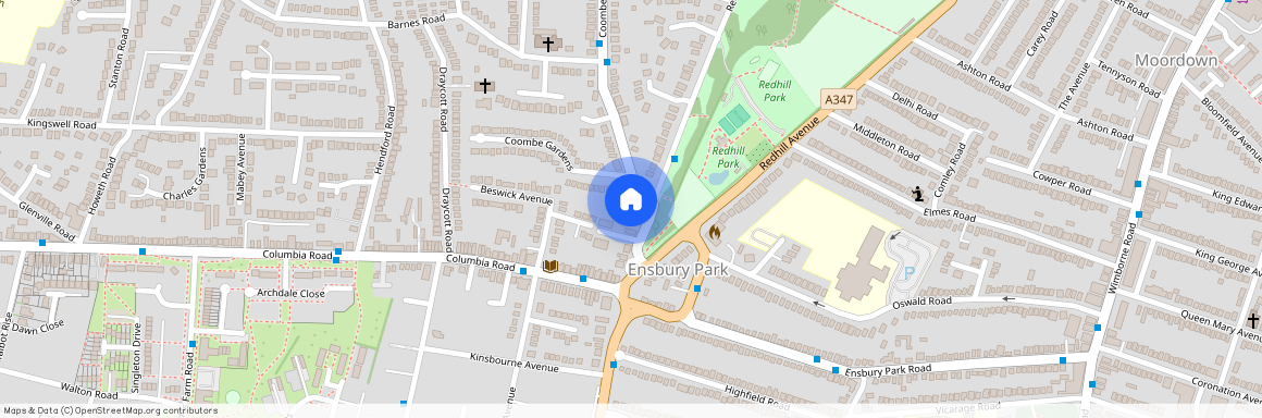 Large 4 bed house Coombe Avenue