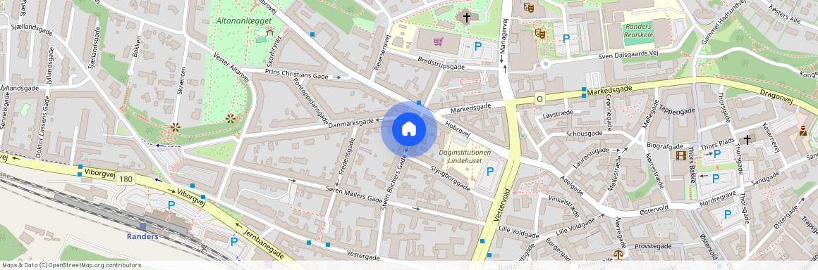 Randers C, 19, 3. sal, Steen Blichers Gade, 8900