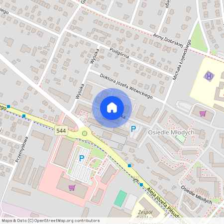 ul. Wysoka, Mława, mławski, mazowieckie