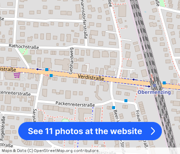 ELVIRA, Obermenzing - Möblierte 1-Zimmer-Wohnung in TOP-Lage! - Photo 1