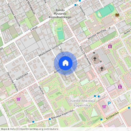 ul. Armii Krajowej, Grodzisk Mazowiecki, Grodzisk Mazowiecki, grodziski, mazowieckie