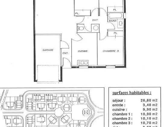 Maison à louer 4 pièces 81.2m² - Photo 1