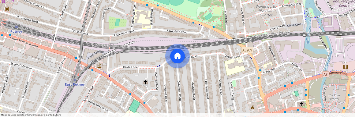 Oakhill Road, London, SW15