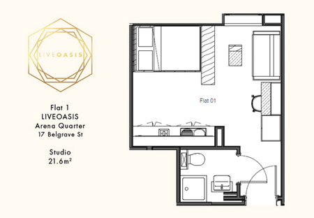 Studio to rent - Photo 2