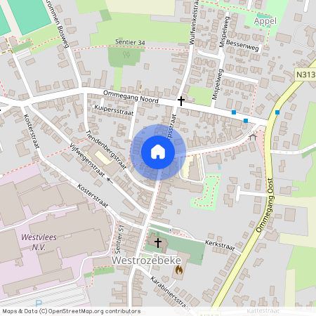 Dorpsstraat 100/2.3, Westrozebeke, 8840