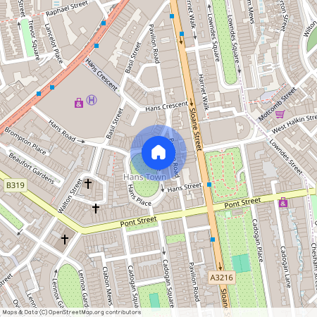 Hans Place, Knightsbridge