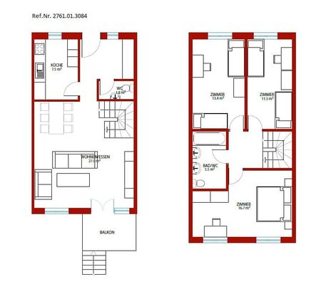 4.5 Zimmer, 100 m², EG - Photo 3