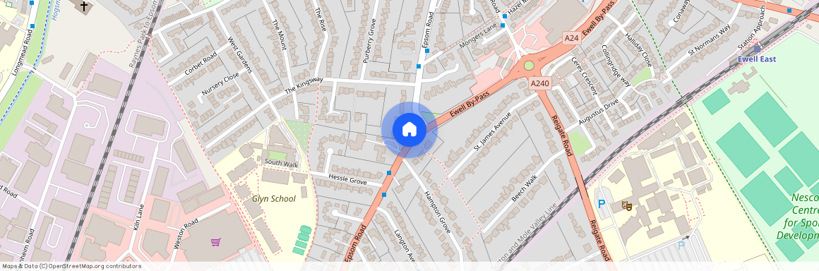 Epsom Road, Epsom, KT17
