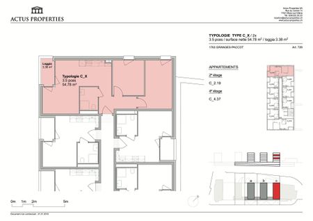 Wunderschöne 3.5 Zimmerwohnung in Granges-Paccot - Foto 5