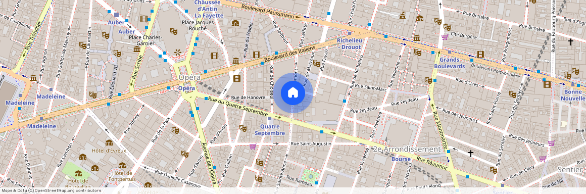 Rue de Gramont, Francja, Paris