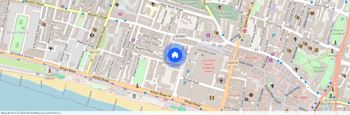 Russell Square, Brighton, BN1