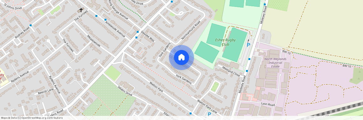 York Gardens, Walton-On-Thames