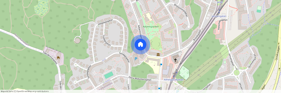 Norra Kortedala, Göteborg, Västra Götaland, Adventsvägen 6 .