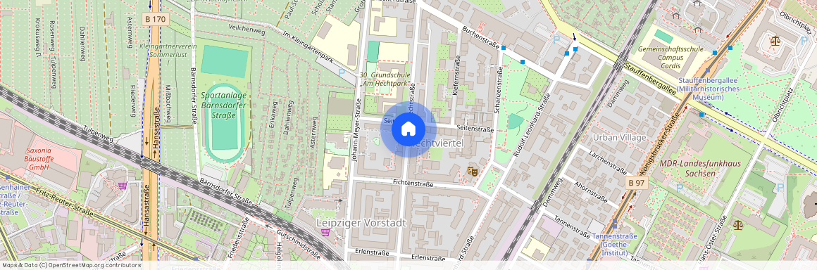 Hechtstraße, 01097, Hechtstraße    Dresden