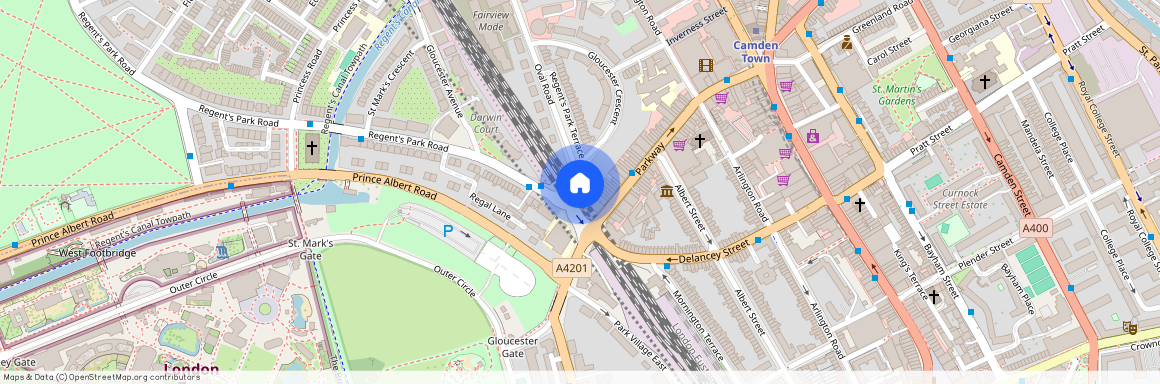 Oval Road, Primrose Hill, NW1