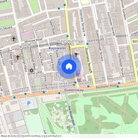 Queensway, Queensway, W2