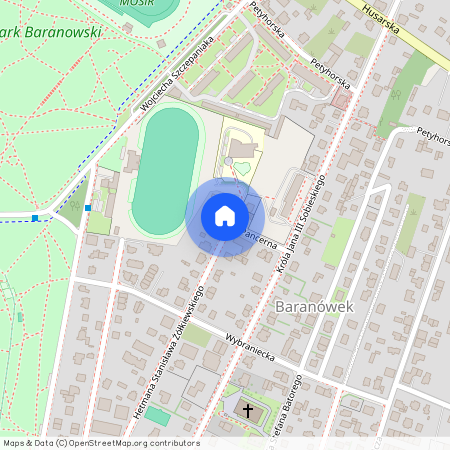 ul. Hetmana Stanisława Żółkiewskiego, Baranówek, Kielce, świętokrzyskie