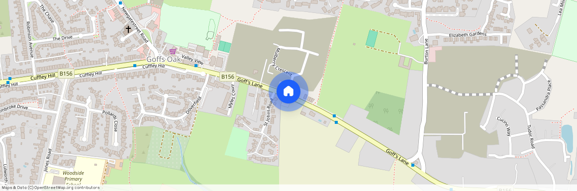 Goffs Lane, Goffs Oak, EN7