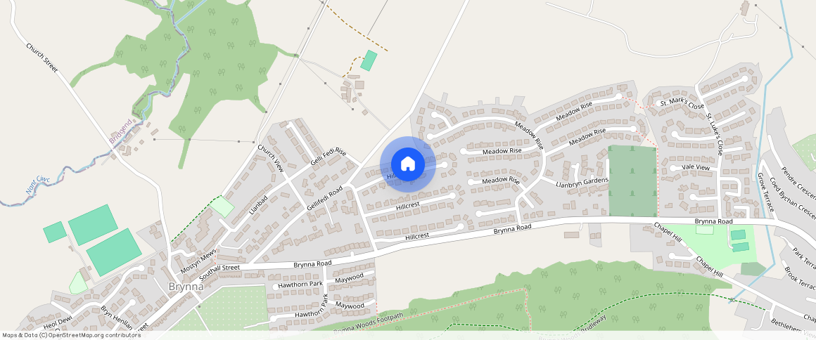 Hillcrest, CF72 9SJ, Brynna