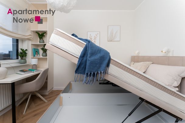 Nowe, klimatyzowane mieszkanie 44m2 z balkonem w nowoczesnej inwestycji „City Vibe Green Space” przy ul. Myśliwskiej 66D - Zdjęcie 1