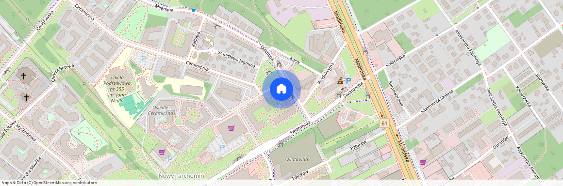 ul. Światowida, Tarchomin, Białołęka, Warszawa, mazowieckie
