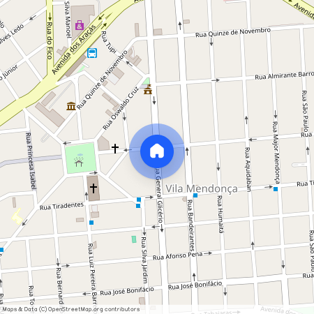 Rua General Glicério, Centro, SP, Araçatuba