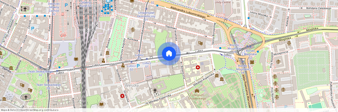 ul. Lubicz, Wesoła Wschód, Grzegórzki, Kraków, małopolskie