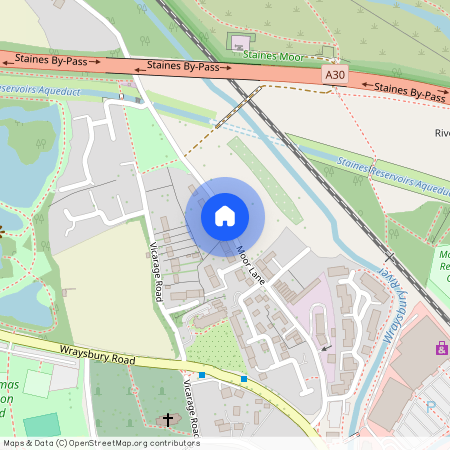 Moor Lane, Staines-upon-Thames, Surrey, TW18