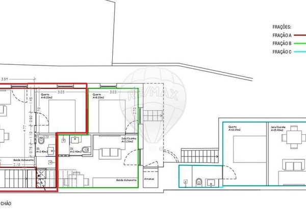 Apartamento T1 em Porto