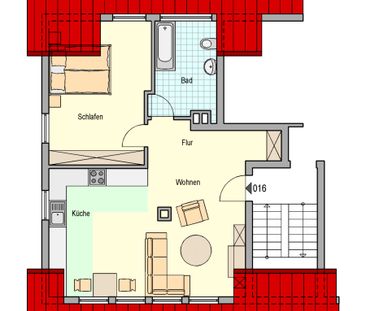 Helle 2-ZKB zentral in Walldorf - Photo 2