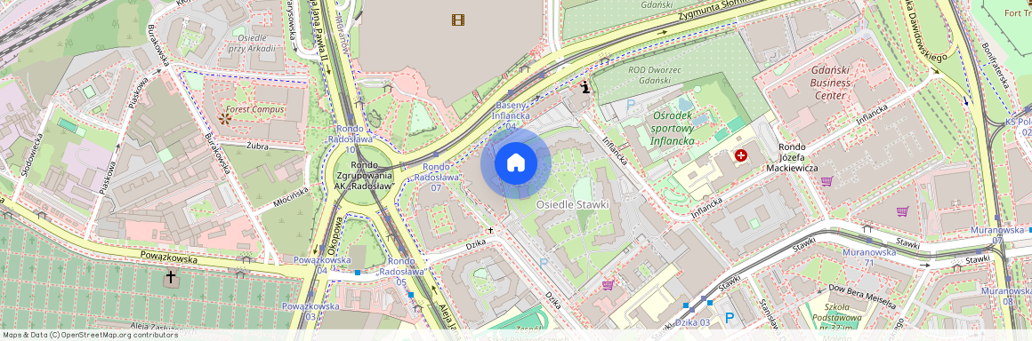 Warszawa Śródmieście, Inflancka