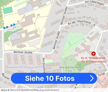 Sanierte 4 Zimmerwohnung im Erdgeschoss mit Dusche , Balkon und Keller - Foto 1