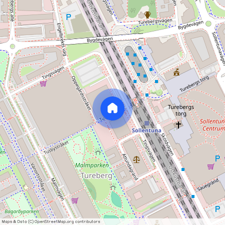 Tysbystråket, Sollentuna