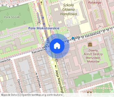 Rakowiecka, Metro Pole Mokotowskie dla 1-2 osób - Photo 1