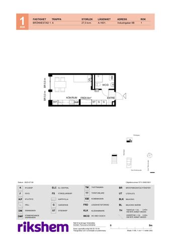 Industrigatan 9 B, lgh 1601, Västra Sorgenfri - Foto 2