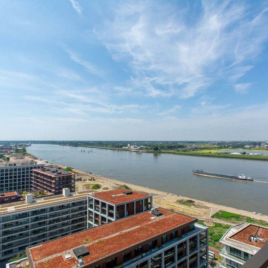 Ongemeubeld 2 slaapkamer appt. met zicht op de Schelde - Foto 1