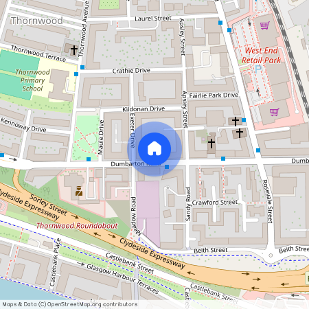Dumbarton Road, Partick, Glasgow, G11