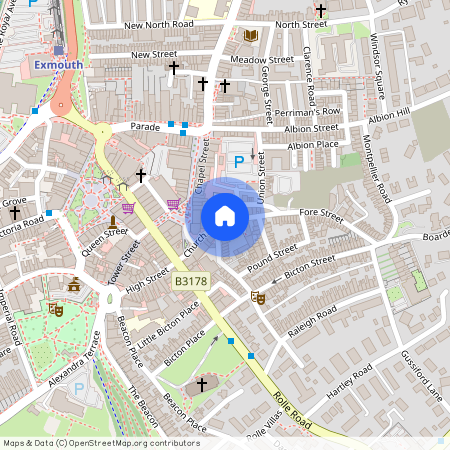 Church Street, Exmouth, EX8, Devon