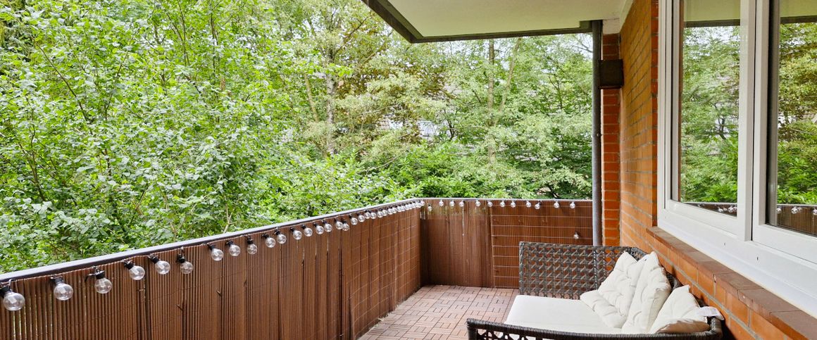Moderne 3-Zimmer-Wohnung mit großem Süd-Balkon in ruhiger Anliegerstraße in HH-Farmsen/Berne - Foto 1