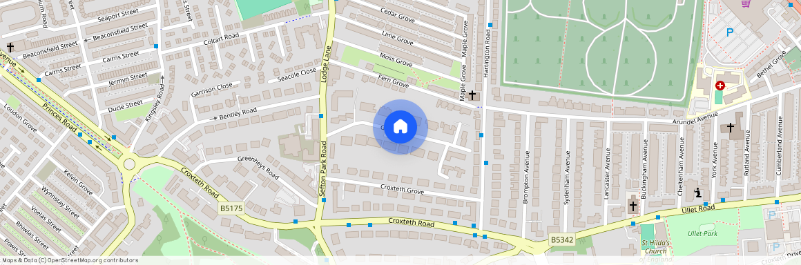 Grove Park, L8, Liverpool