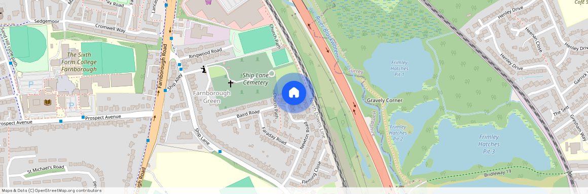 Newton Road, Farnborough, GU14