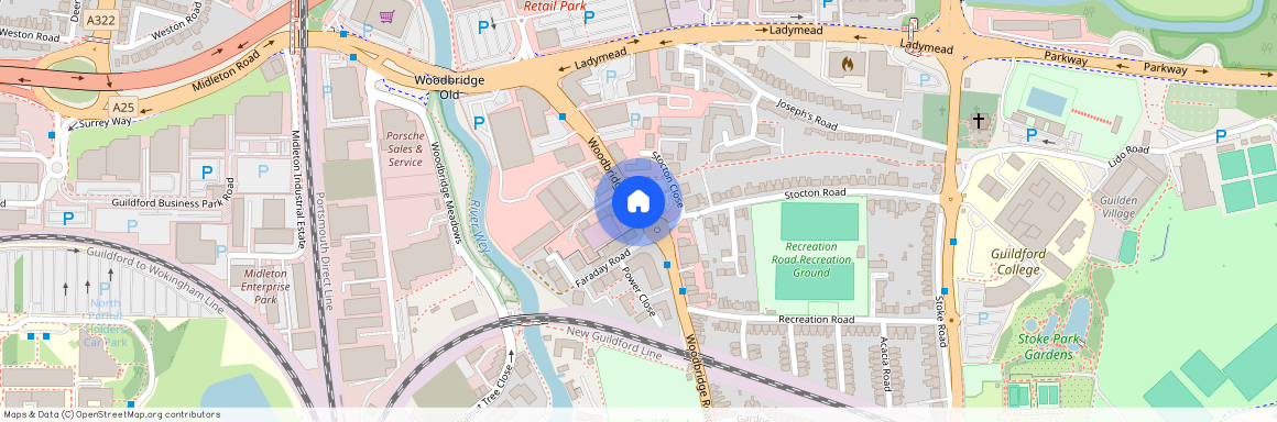 Woodbridge Road, Guildford, Surrey, GU1