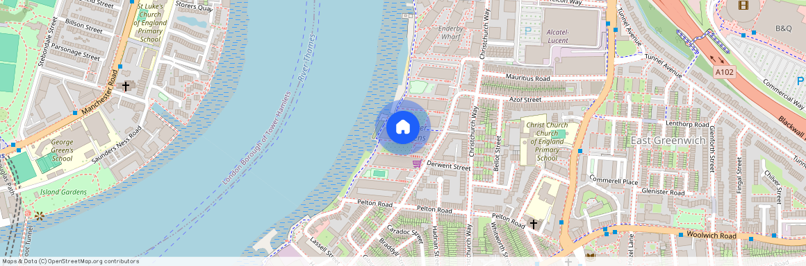 65 River Gardens Walk Greenwich SE10, Greenwich, SE10