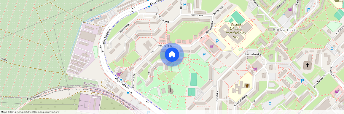 Podzamcze, ul. Hetmańska, Wałbrzych