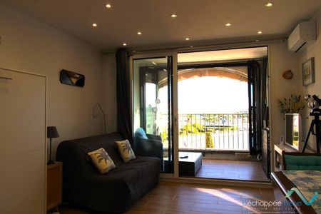 Studio pour 2 personnes vue sur la marina à Cogolin - Photo 3