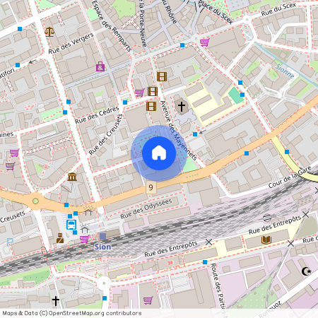 Rue Chanoine-Berchtold 12, 1950 Sion